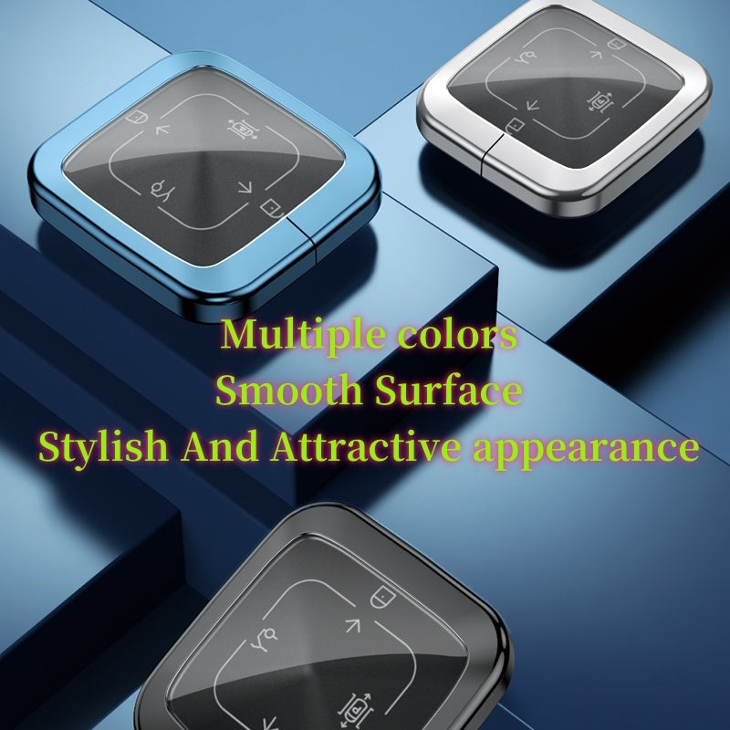 Estuche para llave de coche de aleación de aluminio CNC, ligero y duradero, protección total