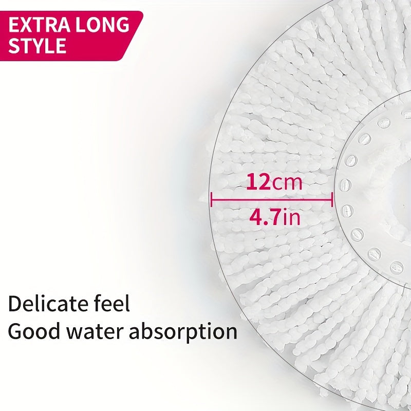 Microfiber Mop Head Refill for Wet and Dry Cleaning Dust Removal Washable Durable
