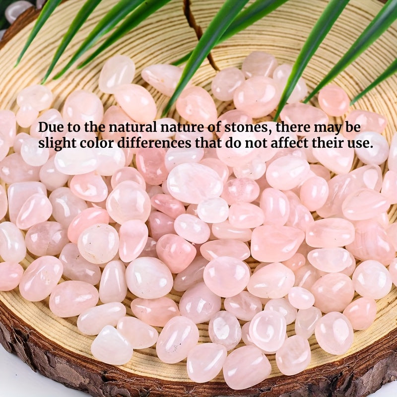 Assorted Natural Tumbled Stones and Crystals Pack for Beginners