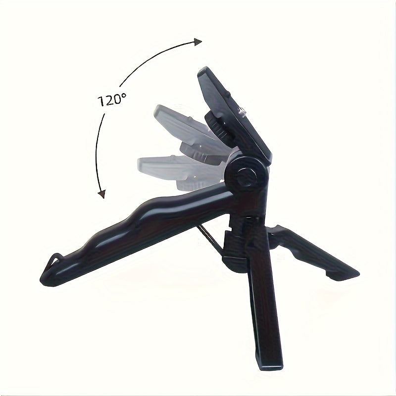 5-in-1 Smartphone Stabilizer with LED Fill Light and Tripod for Selfie Outdoor Interviews Day Night Shooting