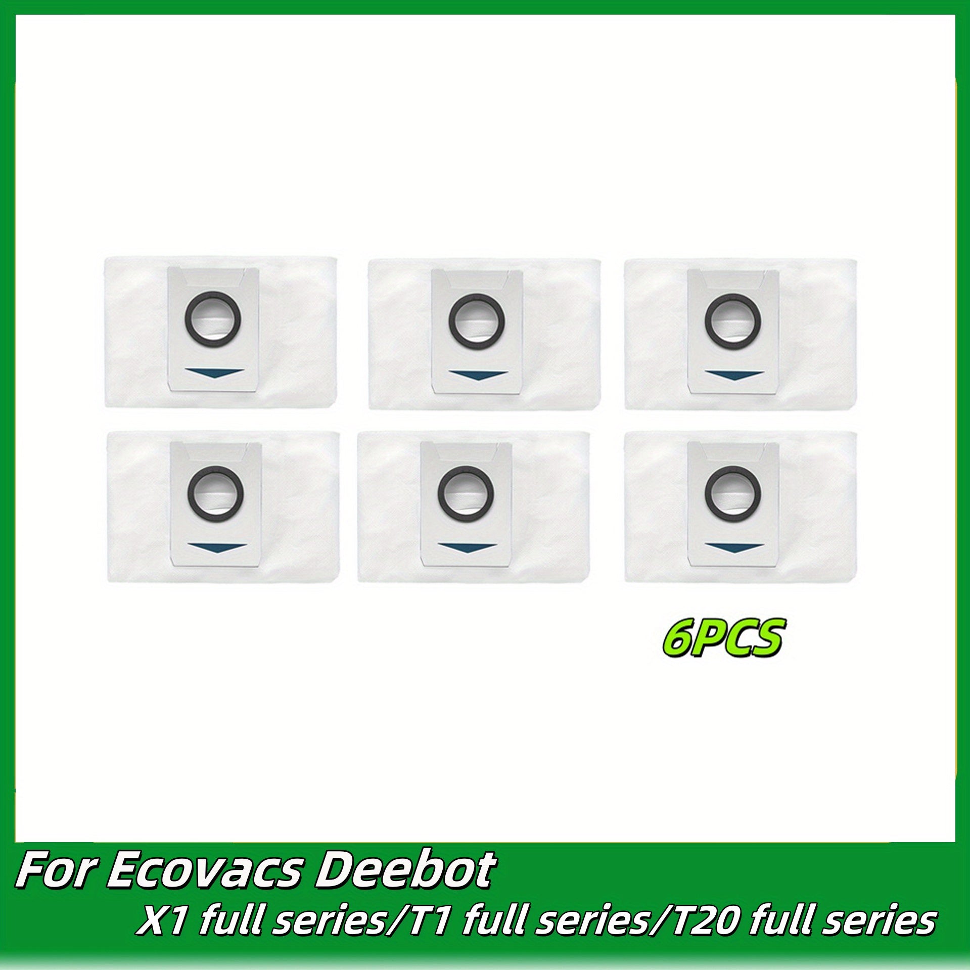 Ecovacs Deebot changyutgich aksessuarlari T20 pro/T10 OMNI/TURBO changyutgich sumkasi muhrini mos keladi.