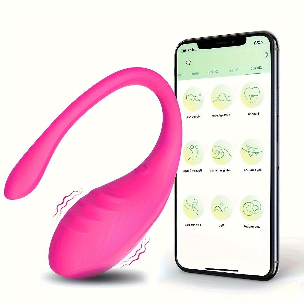 Wireless Silicone Vibrating Egg for Women and Couples with App Control