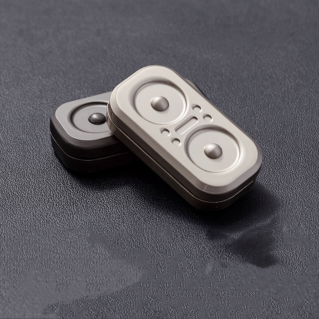 Magnetic Metal Decompression Fidget Toy for Men Gray Dark Khaki