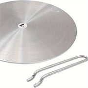 Placa difusora de calor para vitrocerámica de inducción de 24cm con mango desmontable
