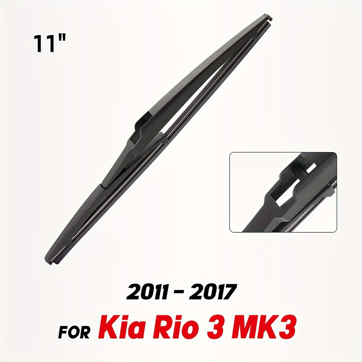 Rear Wiper Blade 27.94cm for Kia Rio MK3 Windshield Window Replacement