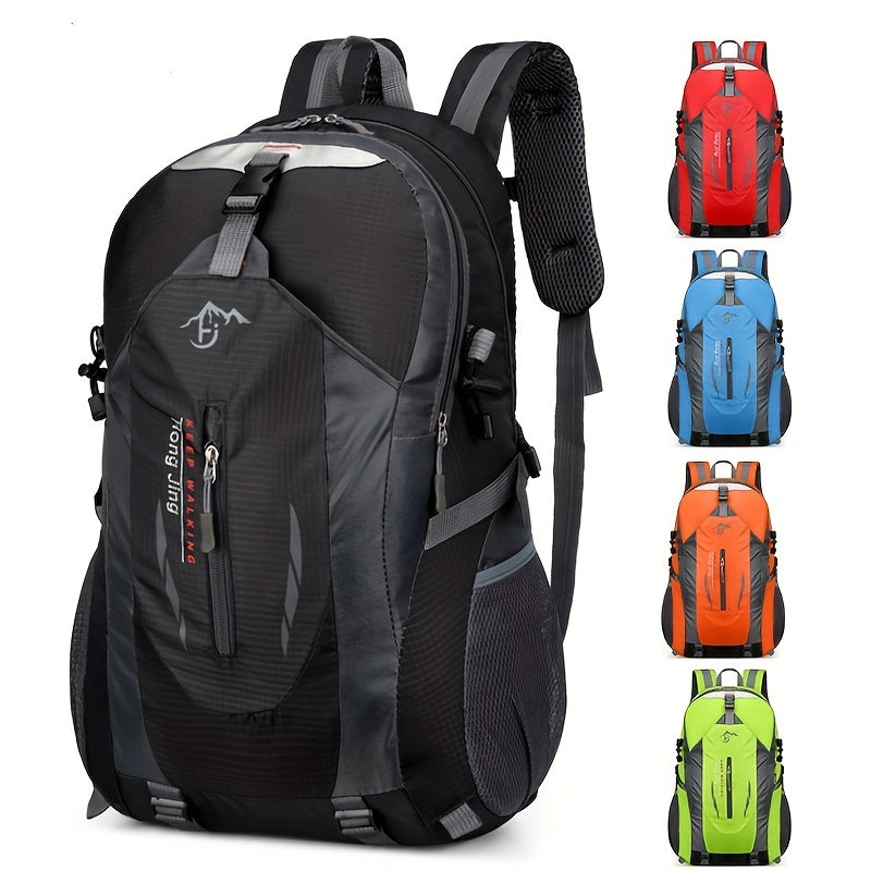 40L Outdoor Travel Backpack for Hiking and Sports Lightweight Adjustable Nylon