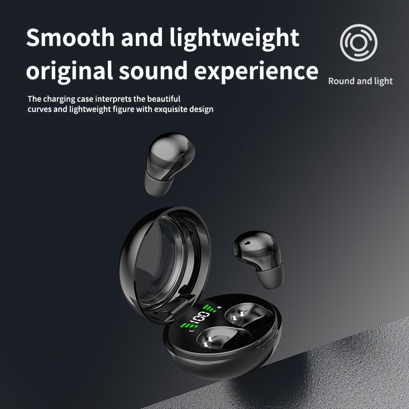 Mini Wireless Earbuds Invisible Bluetooth Headphones with Microphone for Men and Women