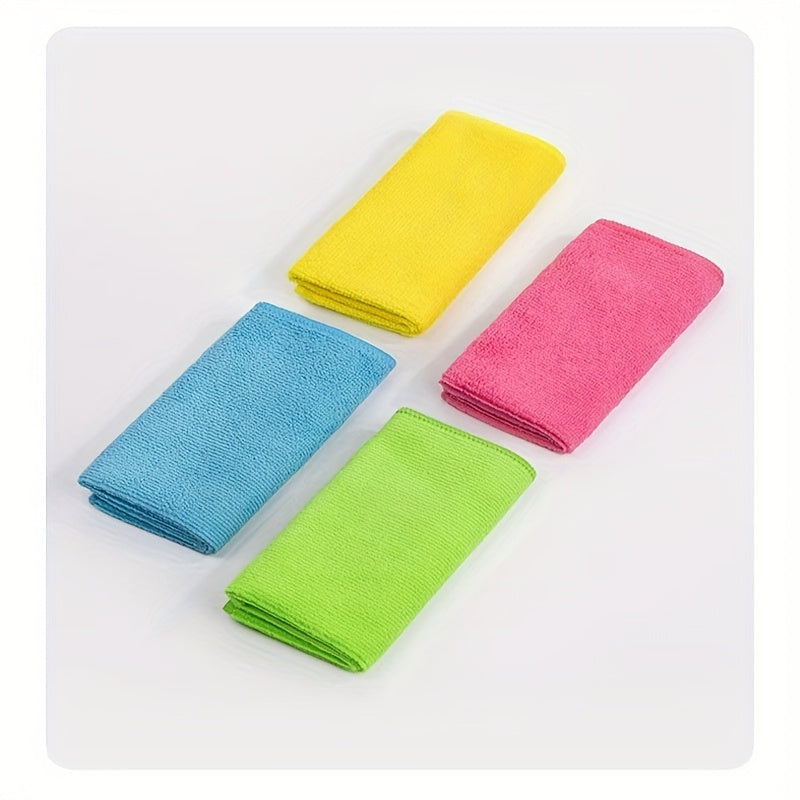 Reusable Microfiber Cleaning Cloths Pack of 50 Multi-Color Household Kitchen Car