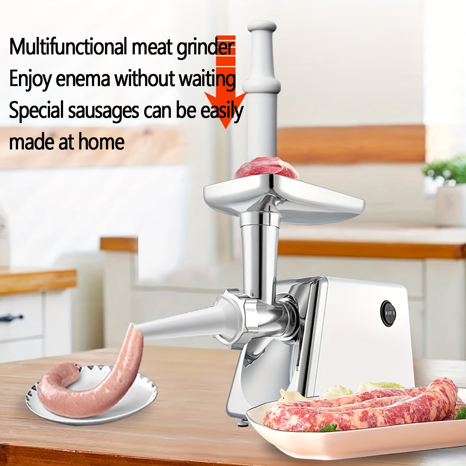 Fully Automatic Stainless Steel Meat Grinder