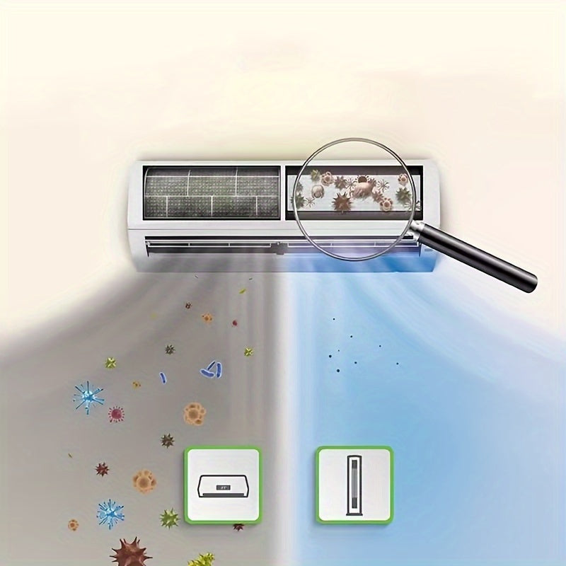 Reusable Air Conditioner Filter Cover for Living Room AC Units Easy Installation