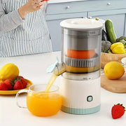Extractor de naranja compacto recargable por USB, ahorra espacio en la cocina