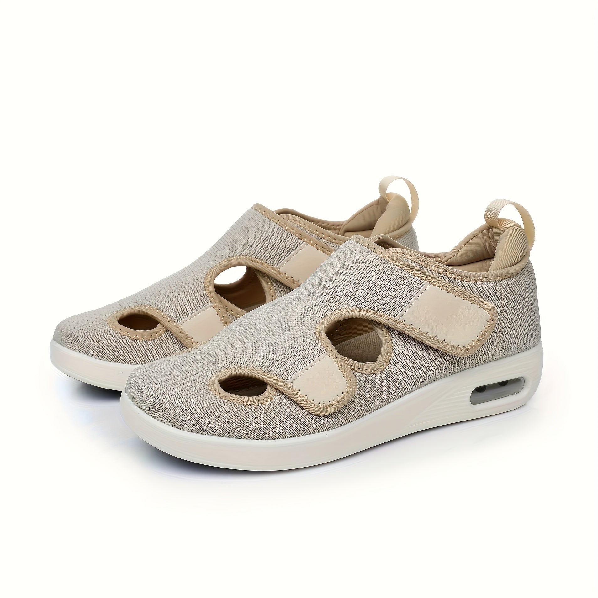 Women's Breathable Lightweight Sandals Adjustable Strap Walkers for Swollen Feet