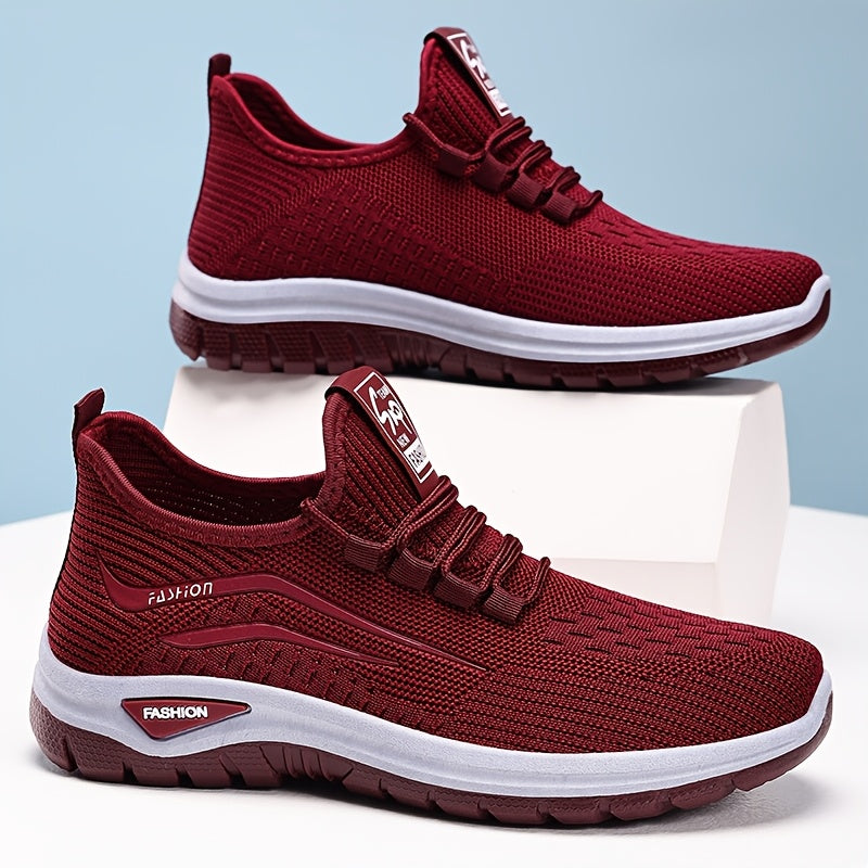 Women's Sports Shoes Breathable Lightweight Casual Athletic Pink Black Red White