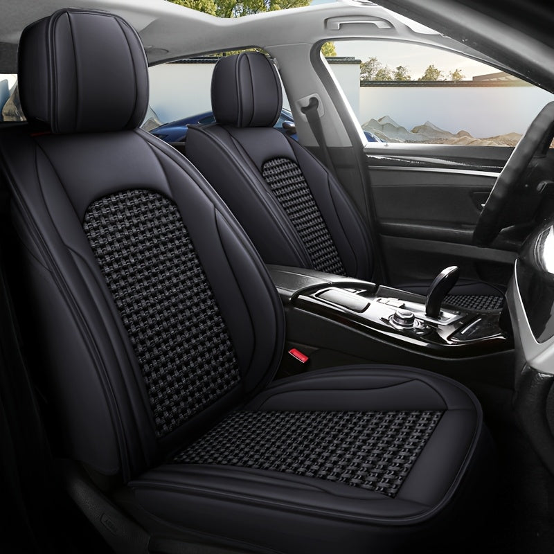 Universal All-Season Car Seat Cover Breathable Fabric Full Coverage