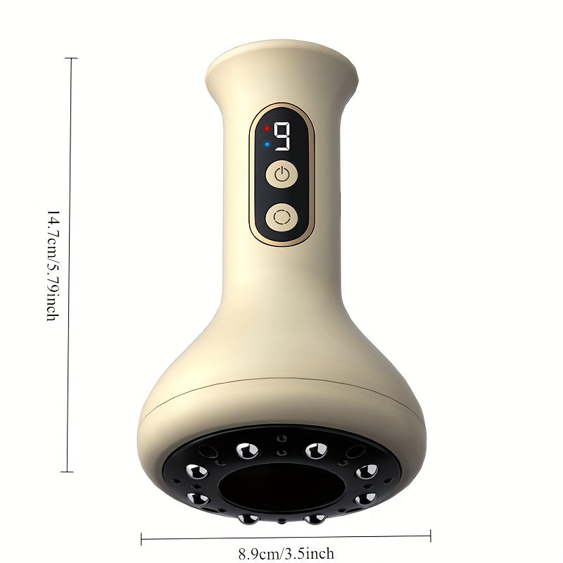 Rechargeable Massage Device for Back Neck Waist with USB Charging