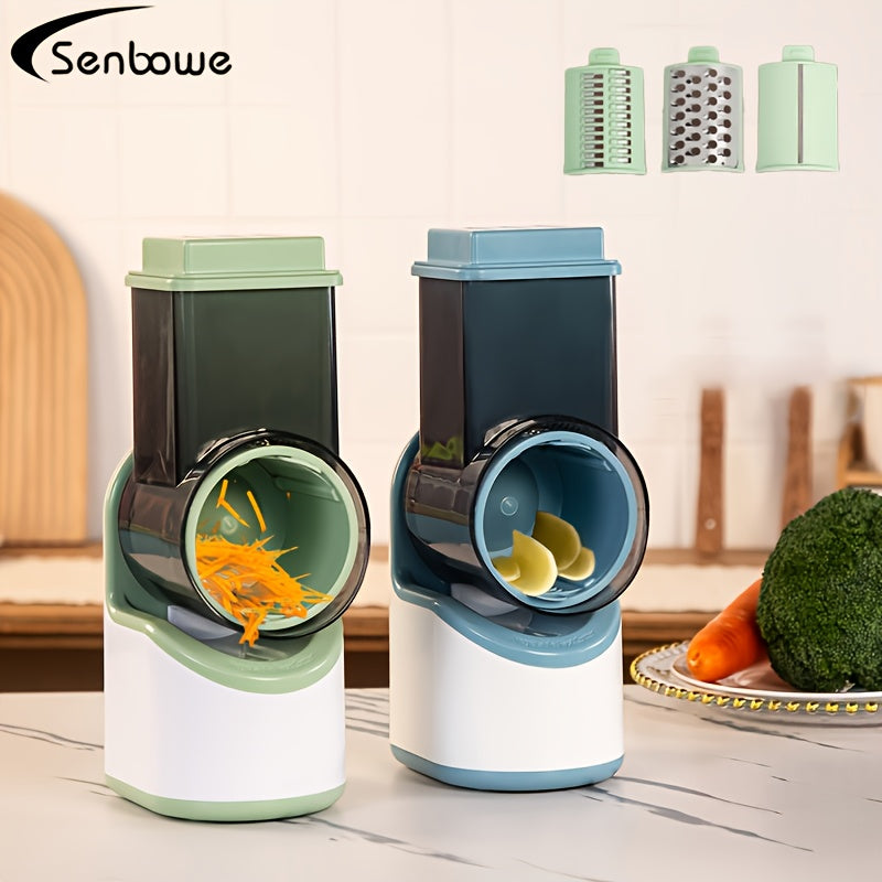 Elektrik pishloq kesgich va salat aylantiruvchi, USB orqali qayta zaryadlanadigan, 1000 RPM motor, oshxona qurilmasi, bardoshli plastmassa korpus.