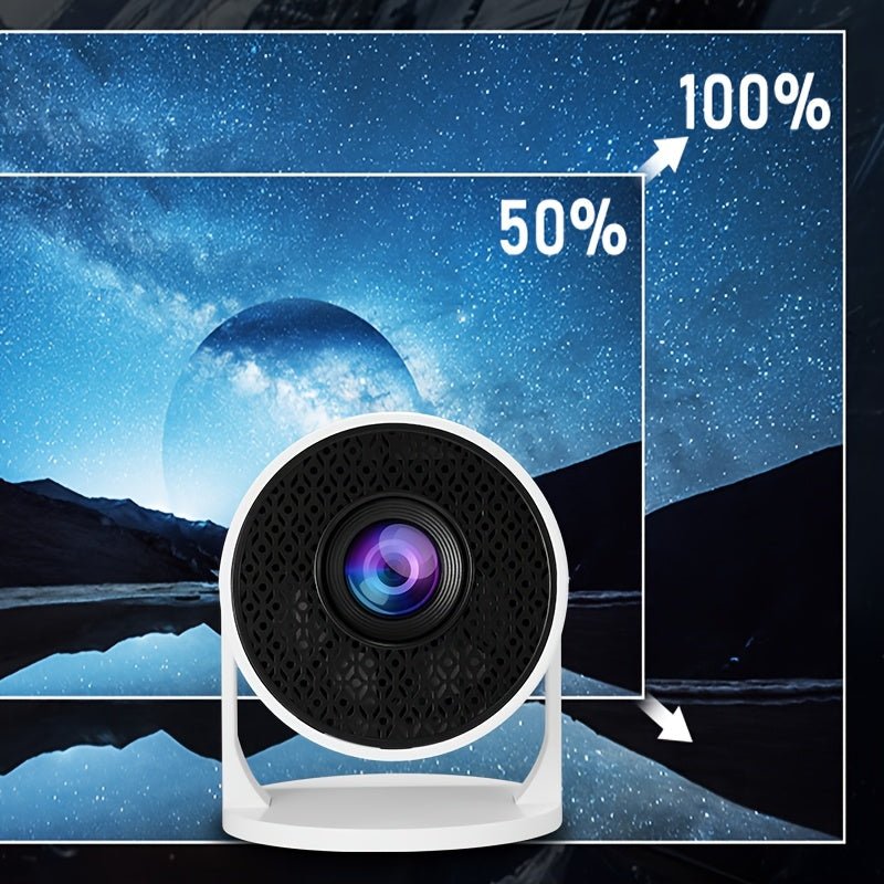 Wireless Home Projector with 1080P HD, WiFi, USB, 20 Lumens