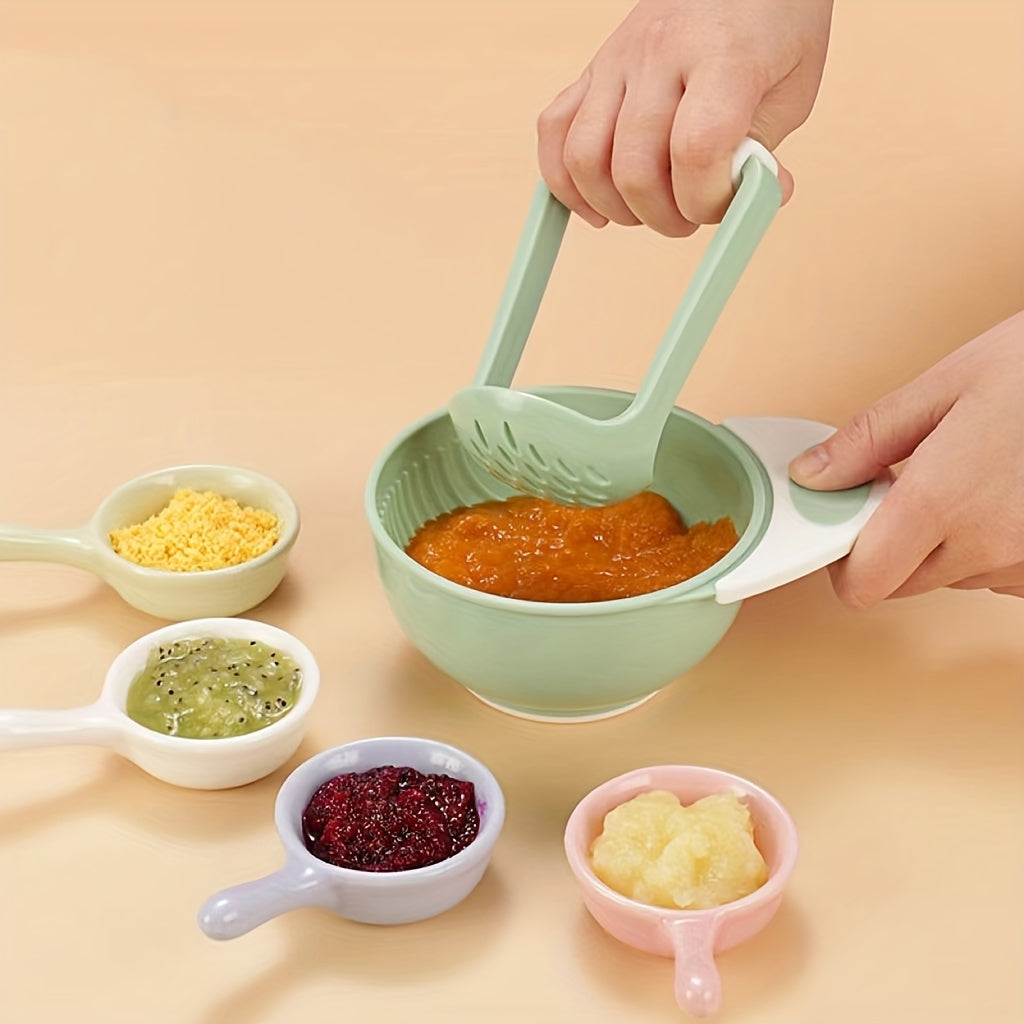 Baby Food Grinder for Babies, Fruit Pureeing Tool, Grinding Bowl