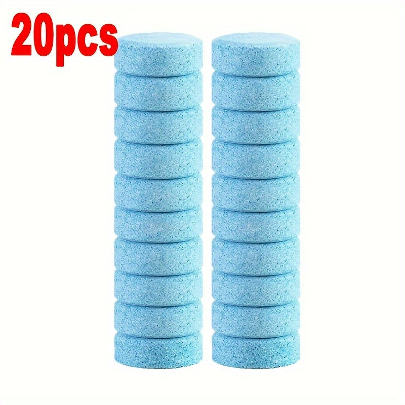 Car Glass Cleaner Tablets Effervescent for Windshields 10/20/50 Pieces