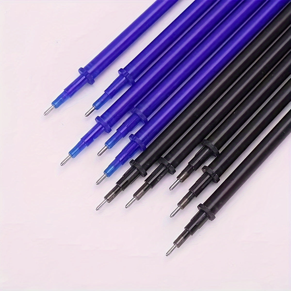 Erasable Ballpoint Pen Set with 3 Pens, 20 Refills, 2 Erasers, 0.5mm Micro Point