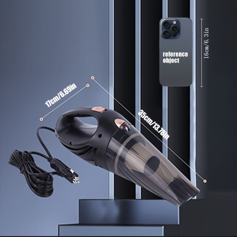 Portable Car Vacuum Cleaner Wet and Dry Handheld Cleaning Tool