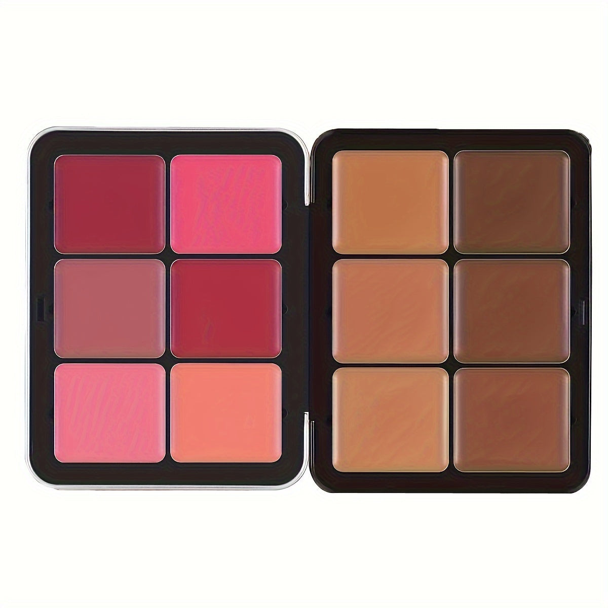 Women Face Makeup Palette 12 Colors Concealer Blush Cream Kit