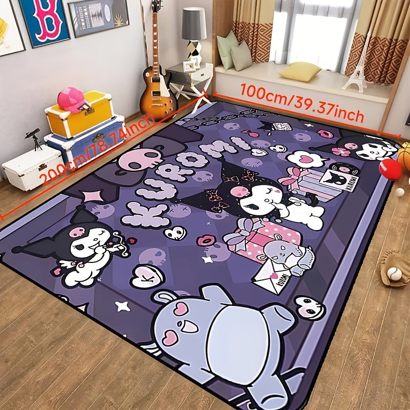 Soft Area Mat with Non-Slip Backing for Bedroom Entryway Hallway Decoration
