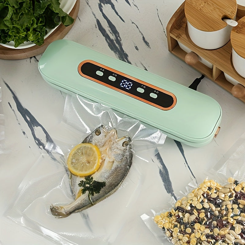 Портативный автоматический вакуумный упаковщик для хранения продуктов и закусок
