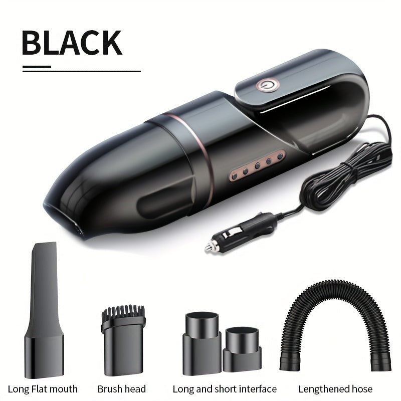 Car Handheld Vacuum Cleaner High Suction Compact for Car Interior and Grooves