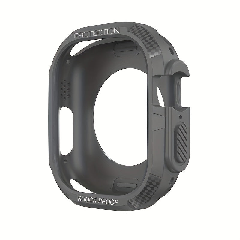 Rugged TPU Smartwatch Case for Apple Watch Series 2-9 and SE Lightweight Shockproof Cover
