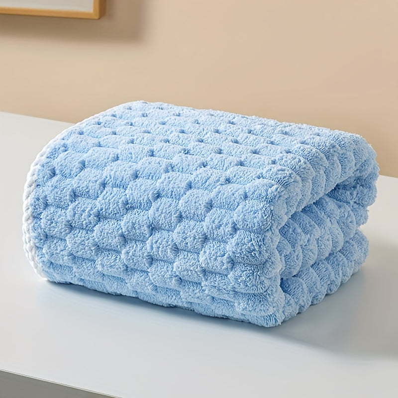 Toallas de baño de felpa coral de secado rápido y absorbentes para hotel y uso doméstico