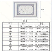 Пушистый длинноворсовый коврик для зоны, нескользящий, мягкий, в скандинавском стиле для гостиной и спальни