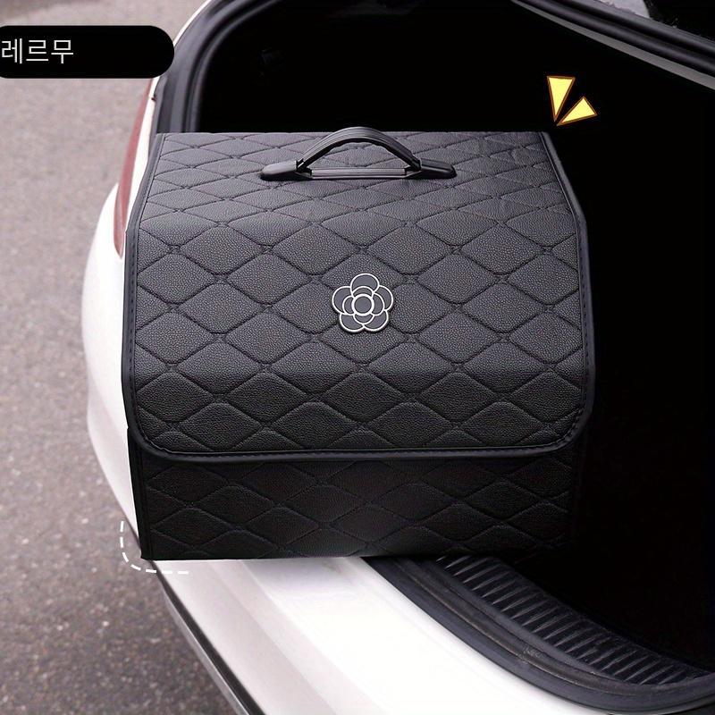 Faux Leather Trunk Organizer Car Storage Solutions Large Medium Small