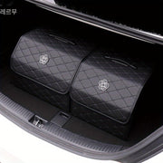 Faux Leather Trunk Organizer Car Storage Solutions Large Medium Small