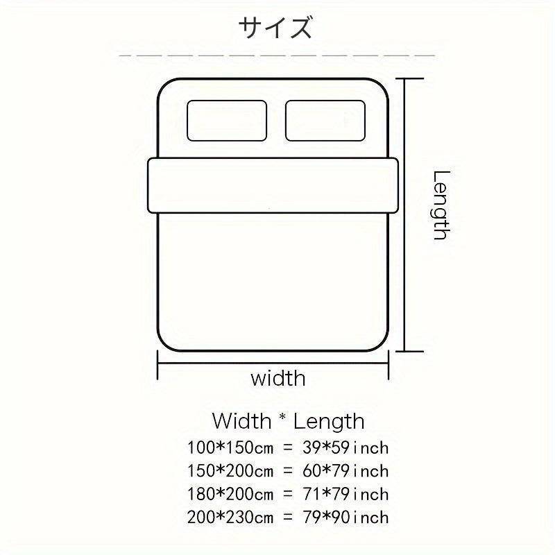 White Ultra-Soft Taffeta Throw Blanket for Bed Sofa Napping Lightweight Cozy Warmth