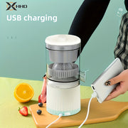 Exprimidor portátil recargable por USB para naranja y uso en la cocina