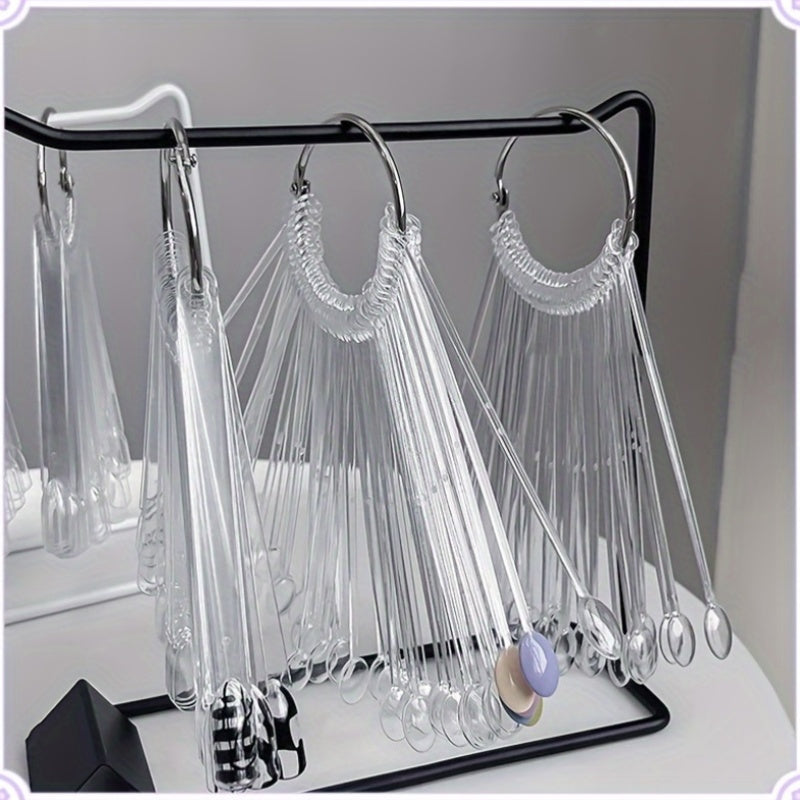 Elegant Iron Jewelry Stand for Earrings and Accessories Durable Metal Organizer with Hanging Hook