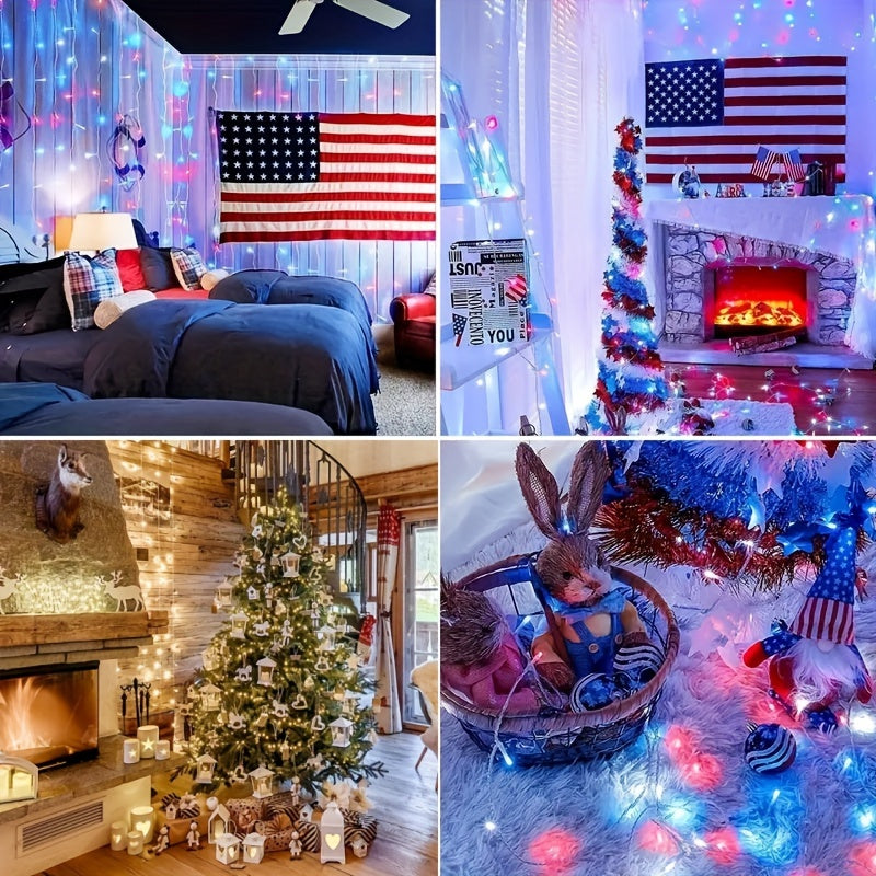 Battery-Operated Fairy Lights with 80/40/20 LEDs for Christmas Halloween Weddings and Parties