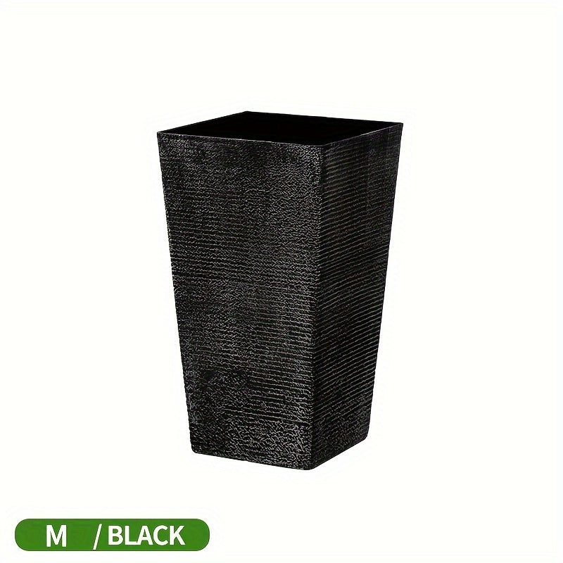 Large Tall Plastic Planter for Outdoor Indoor Garden Patio Flower Pot