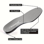 2 Pairs Orthopedic Memory Foam Insoles Breathable EVA Arch Support for Men Women