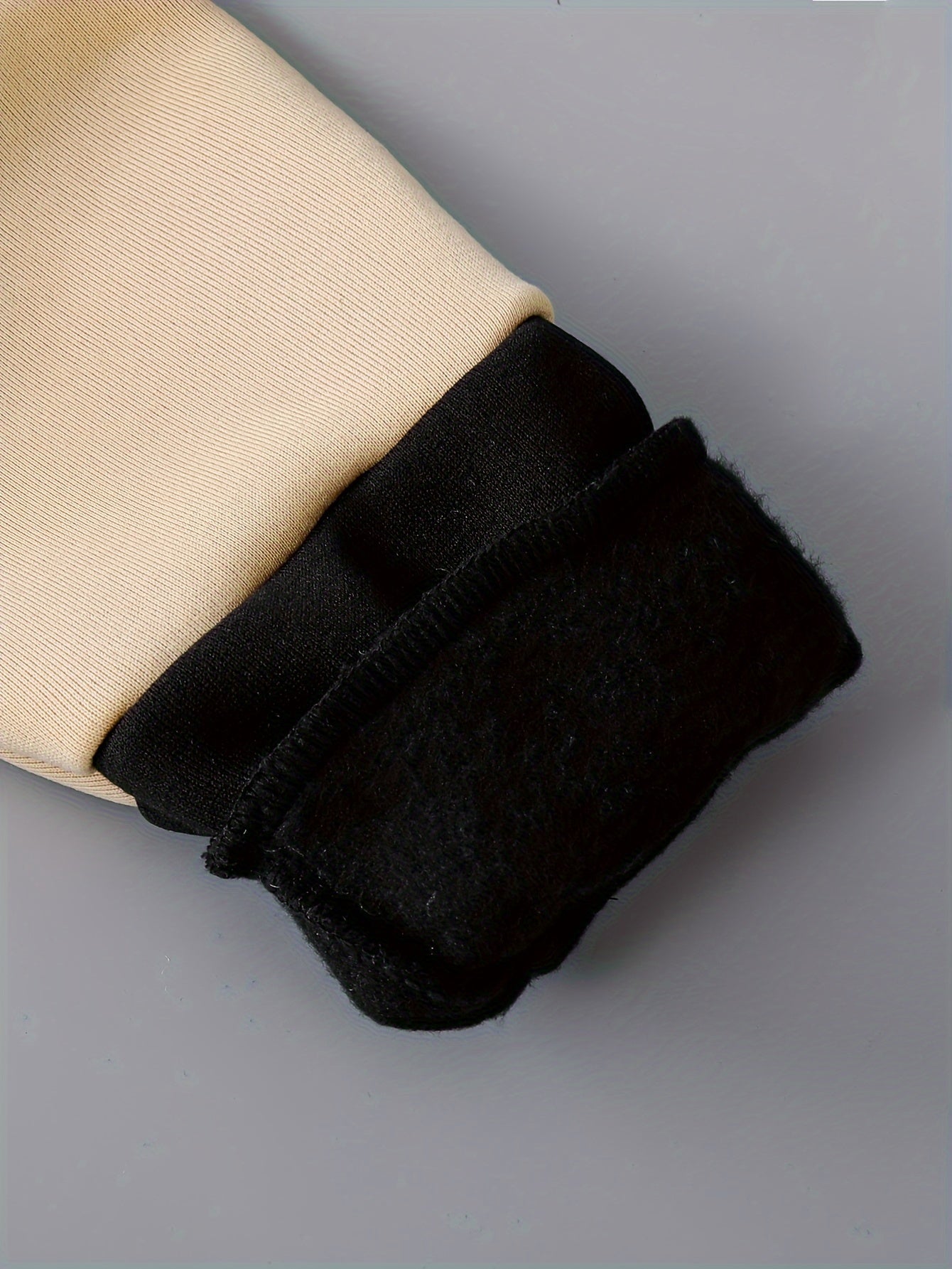 Детский флисовый комплект с топом на молнии с буквенным принтом и теплой повседневной верхней одеждой для осени и зимы