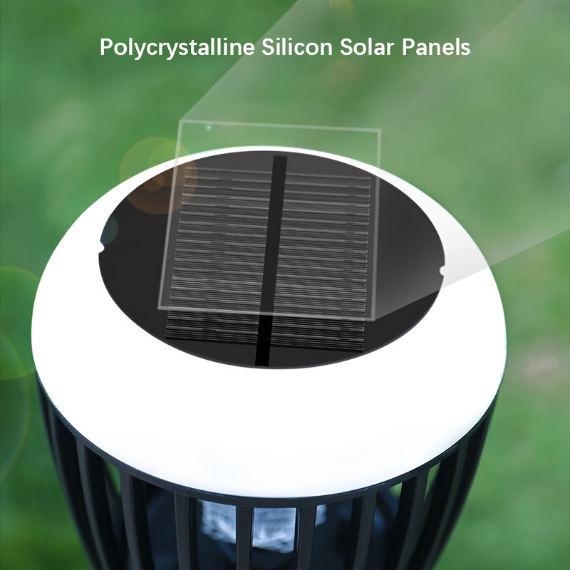 Quyosh energiyali hasharotlarni o‘ldiruvchi UV moskitni o‘ldiruvchi 3-in-1 landshaft yoritgichi