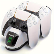 PS5 DualSense Charging Station with Dual Stand Fast Charge Slim Controller Accessory
