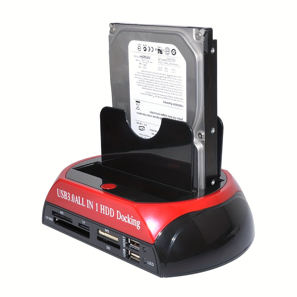 USB 3.0 SATA HDD Docking Station for 2.5/3.5 Inch SSD and Hard Drive