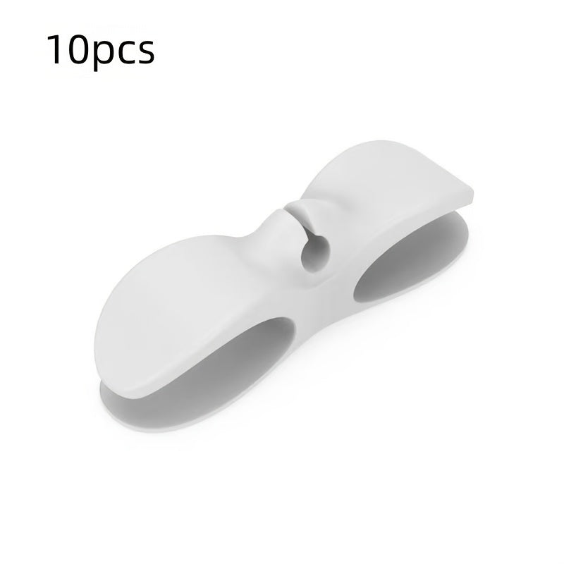 Plastic Cable Clips for Organizing Cords, Small Appliance Cord Management Pack