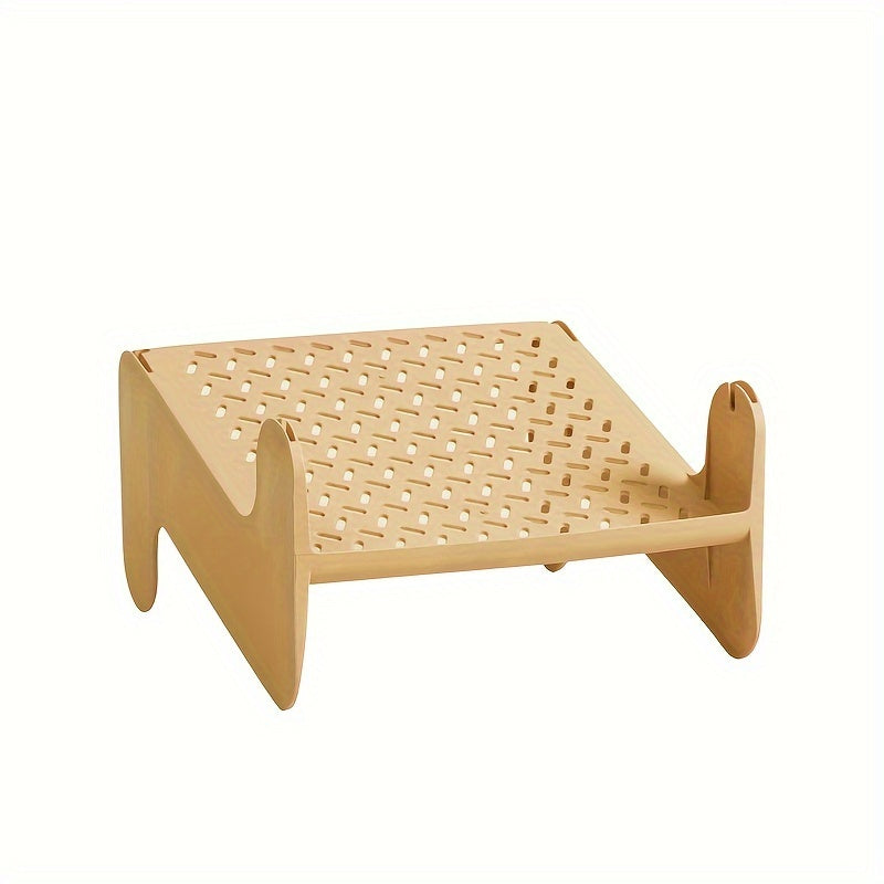 Estante para zapatos de plástico de múltiples capas, almacenamiento interior que ahorra espacio, montaje fácil