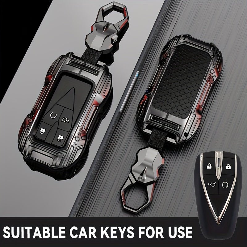 Universal Zinc Alloy Car Key Fob Cover Durable Key Case Accessory
