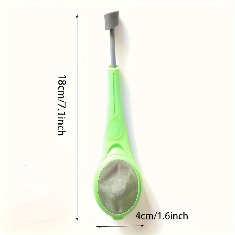 Easy-Pour Tea Infuser for Loose Leaf Tea Drip-Free Food-Grade Plastic Metal