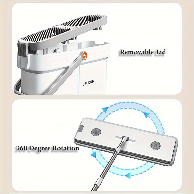 Elektr energiyasi talab qilinmaydi - EasyWring mikroto'qima mopu va chelak to'plami 6 ta yuviladigan pad bilan birga keladi, qo'l bilan yuvish uchun qulay. Uy va tijorat foydalanishi uchun mustahkam, yotoqxona, hammom va oshxonalarni tozalash uchun ideal.