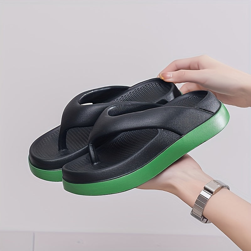 Women's Minimalist Wedge Flip-Flops Casual Outdoor Beach Sandals